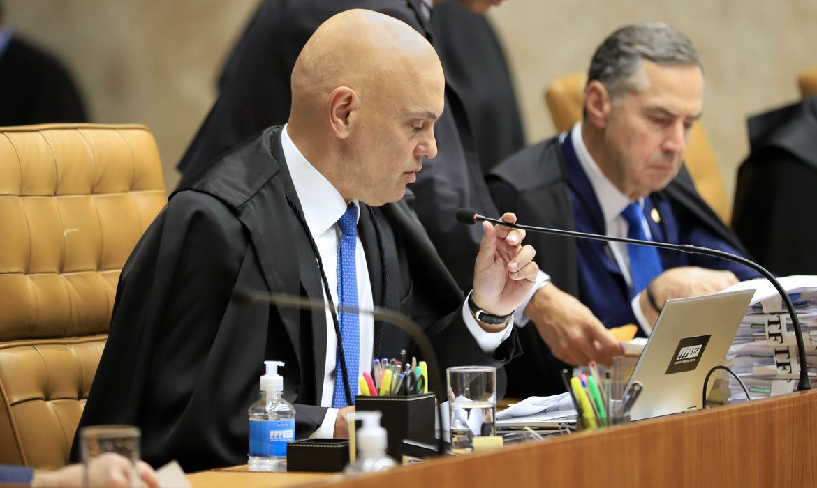 Seguindo o voto do relator, Alexandre de Moraes, a maioria dos ministros confirmou o réu como culpado. FOTO: Rosinei Coutinho/SCO/STF