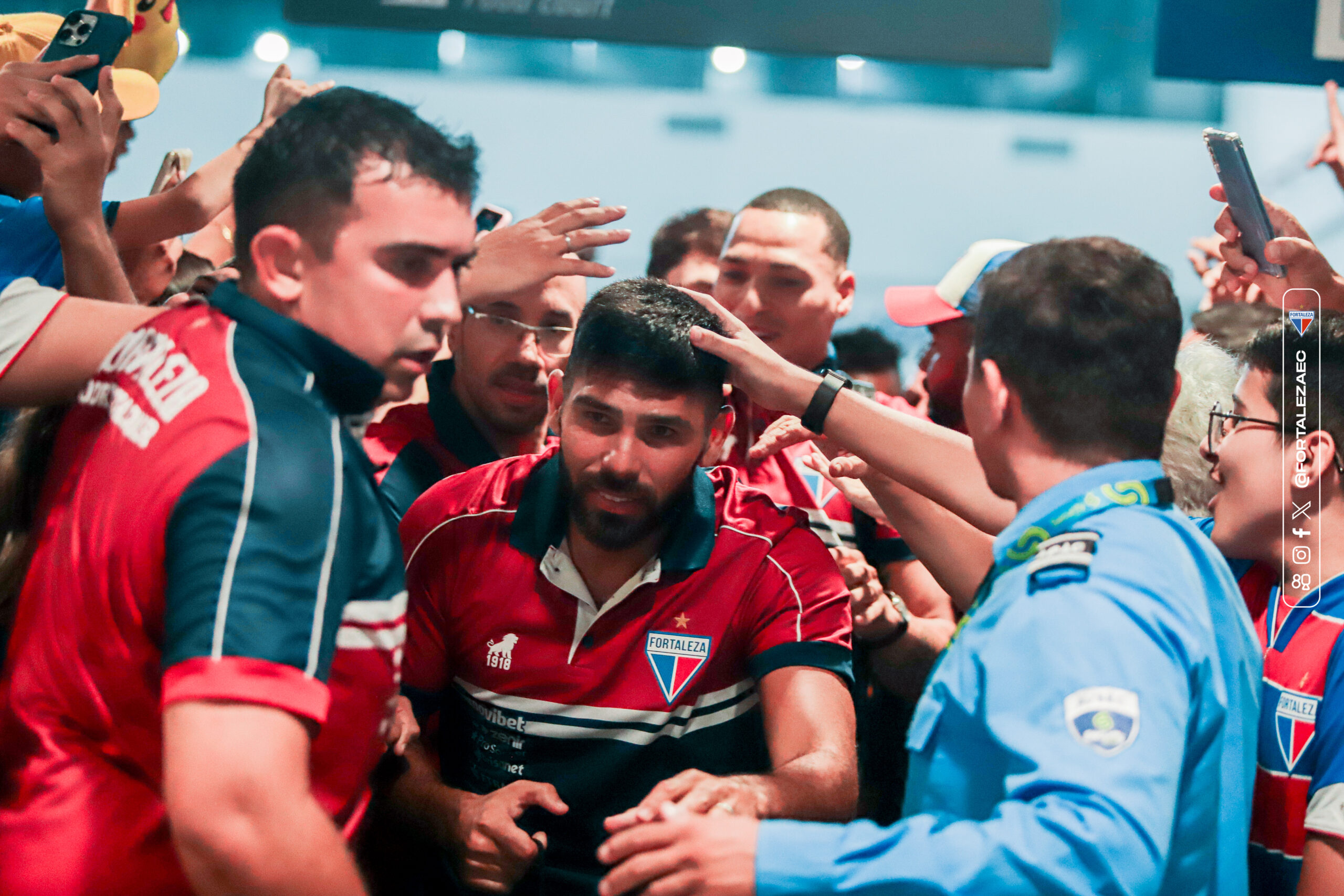 O time do pici é o primeiro clube nordestino na semi da Sul-Americana .FOTO: Vinicius Palheta