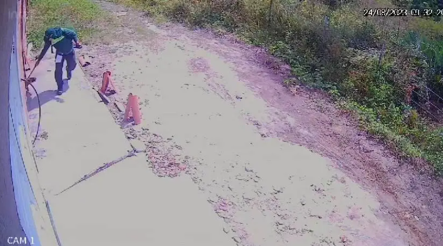 O crime foi cometido no bairro Padre Júlio Maria, em Caucaia. Foto: Reprodução