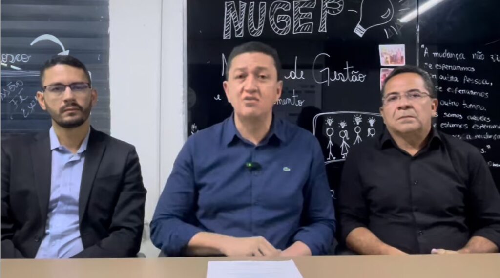 A greve dos servidores público de 2018 foi considerada ilegal pela justiça. Foto: Reprodução / Redes Sociais Glêdson Bezerra